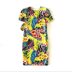 VINTAGE Morton Myles | Abstract Sequin Dress
